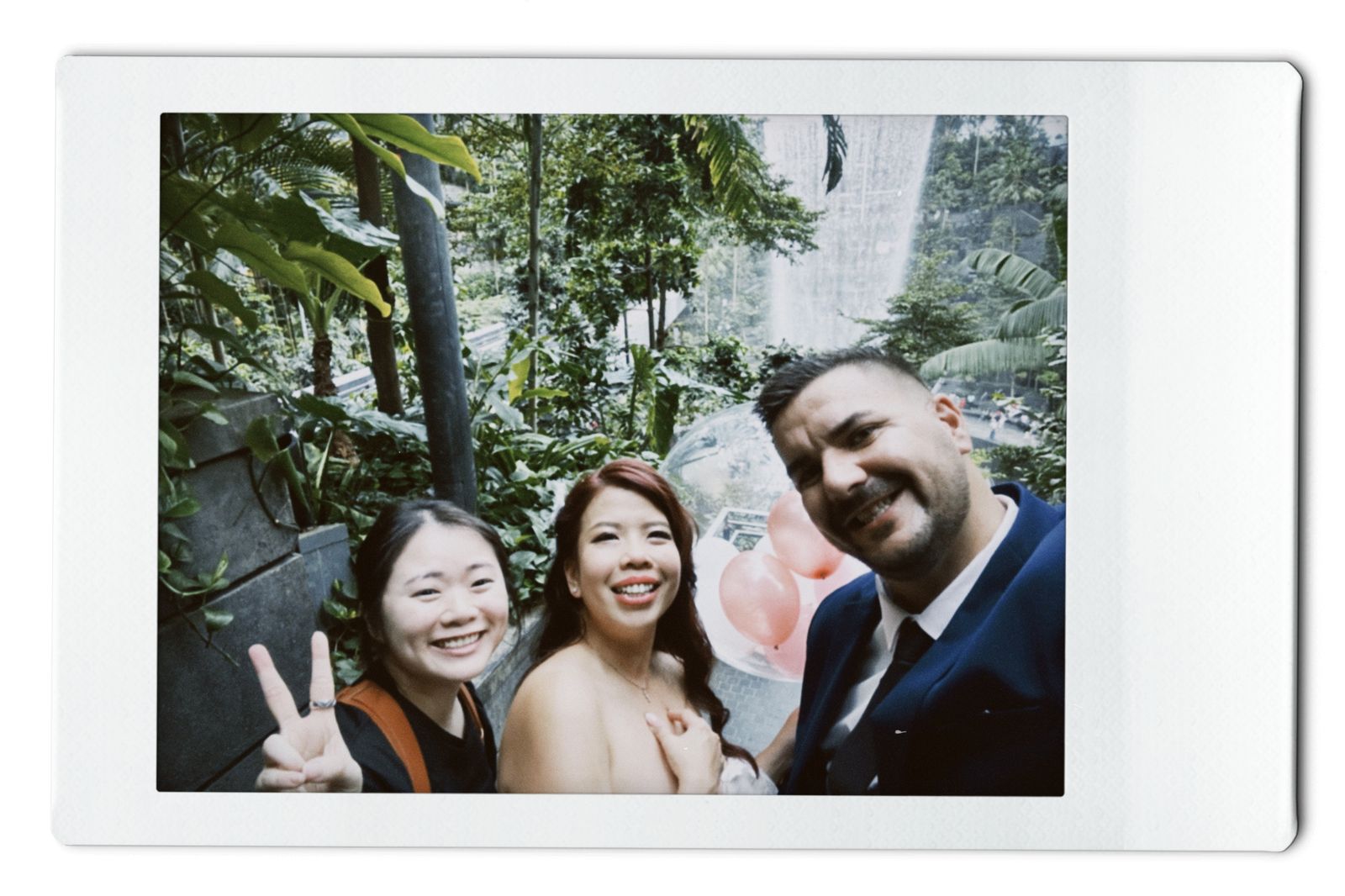 Photo with a couple I've worked with